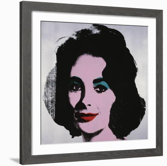 Liz, 1963-Andy Warhol-Framed Art Print