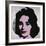 Liz, 1963-Andy Warhol-Framed Art Print