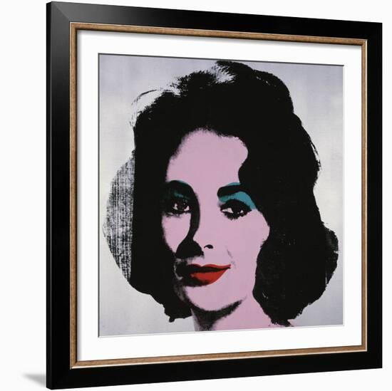 Liz, 1963-Andy Warhol-Framed Art Print