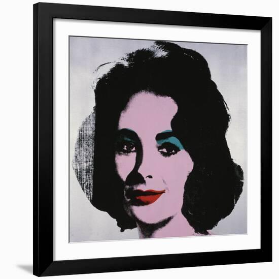 Liz, 1963-Andy Warhol-Framed Art Print