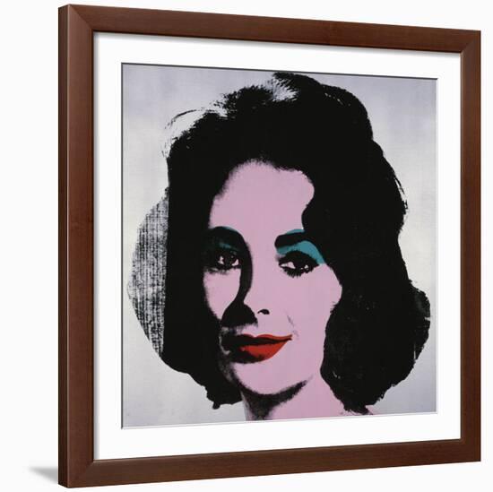 Liz, 1963-Andy Warhol-Framed Art Print