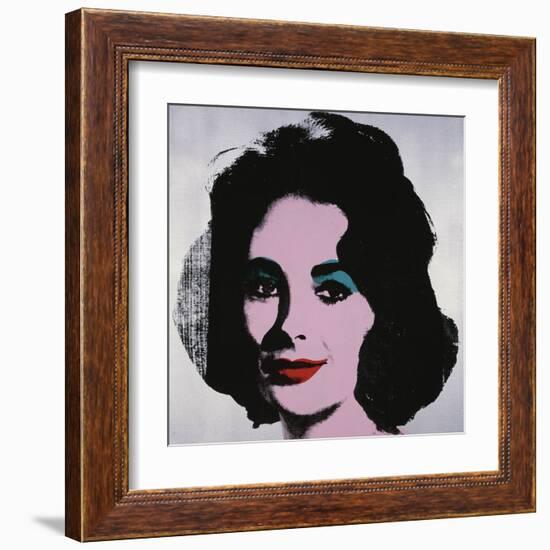 Liz, 1963-Andy Warhol-Framed Art Print