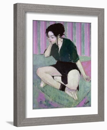 Liz (Oil on Canvas)-Endre Roder-Framed Giclee Print