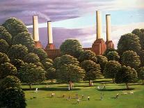 Battersea Power Station, 1982-Liz Wright-Giclee Print