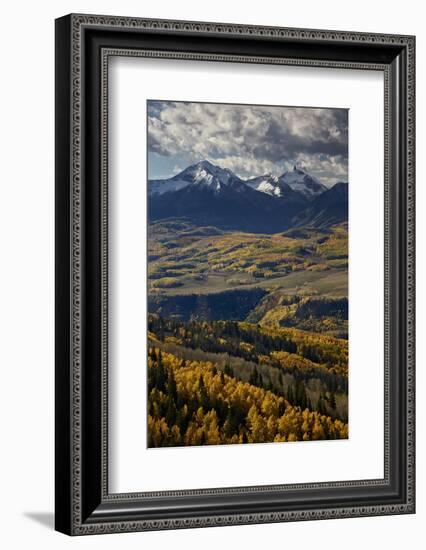 Lizard Head and Yellow Aspens in the Fall-James Hager-Framed Photographic Print