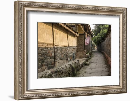 Lizhuang Ancient Town, Yibin, Sichuan Province, China, Asia-Michael Snell-Framed Photographic Print