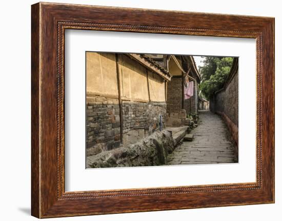 Lizhuang Ancient Town, Yibin, Sichuan Province, China, Asia-Michael Snell-Framed Photographic Print