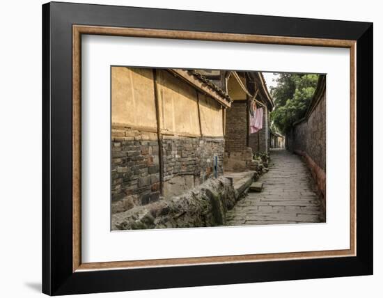 Lizhuang Ancient Town, Yibin, Sichuan Province, China, Asia-Michael Snell-Framed Photographic Print