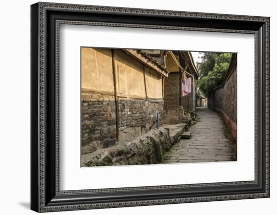 Lizhuang Ancient Town, Yibin, Sichuan Province, China, Asia-Michael Snell-Framed Photographic Print