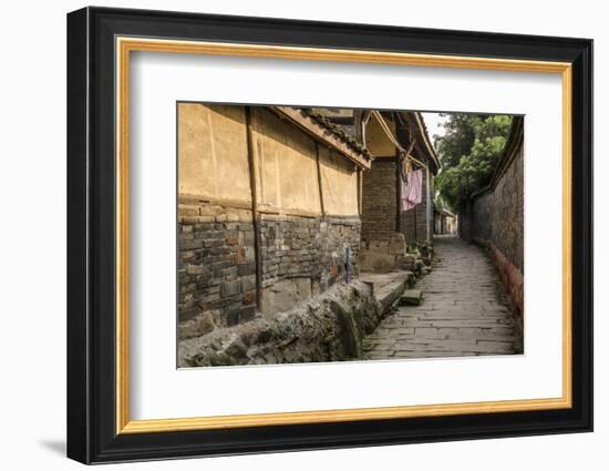 Lizhuang Ancient Town, Yibin, Sichuan Province, China, Asia-Michael Snell-Framed Photographic Print