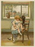 Children with Holly-Lizzie Lawson-Mounted Art Print