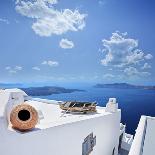 A Panorama from Santorini Island, Greece-Ljsphotography-Photographic Print