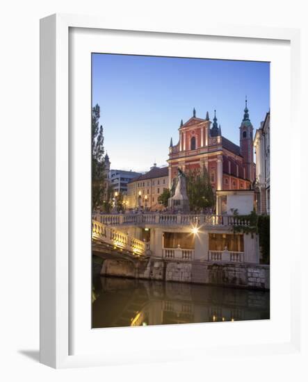 Ljubljana, Slovenia, Europe-Angelo Cavalli-Framed Photographic Print