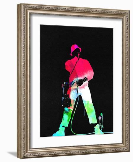 LL Cool J Watercolor-Lana Feldman-Framed Art Print