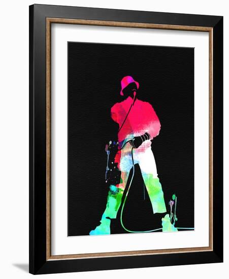 LL Cool J Watercolor-Lana Feldman-Framed Art Print