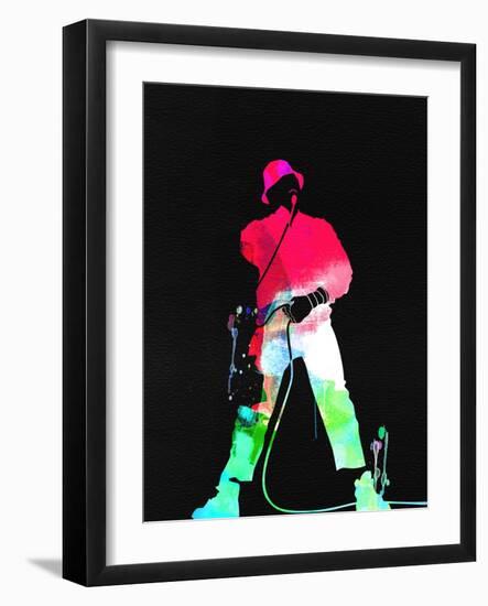 LL Cool J Watercolor-Lana Feldman-Framed Art Print