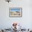 Llama in Salinas Grandes in Jujuy, Argentina.-Anibal Trejo-Framed Photographic Print displayed on a wall