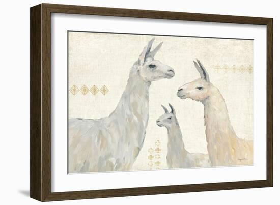 Llama Land IV-Avery Tillmon-Framed Art Print