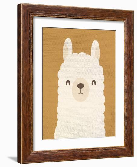 Llama Love 2-Kimberly Allen-Framed Art Print