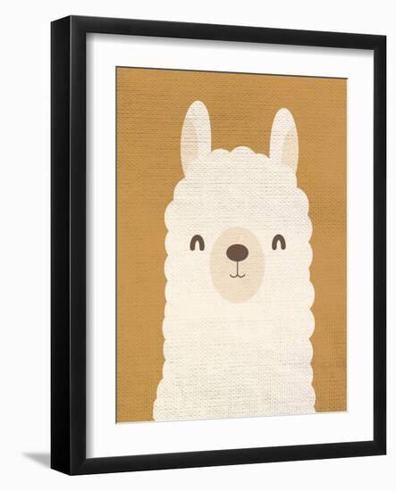 Llama Love 2-Kimberly Allen-Framed Art Print