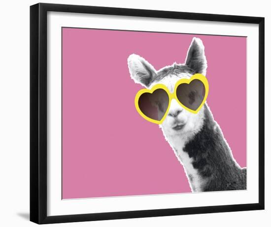 Llama Lovely-Bill Philip-Framed Giclee Print