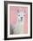 Llama on Pink-Kimberly Allen-Framed Art Print