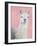 Llama on Pink-Kimberly Allen-Framed Art Print