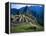 Llama Rests Overlooking Ruins of Machu Picchu in the Andes Mountains, Peru-Jim Zuckerman-Framed Premier Image Canvas