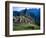 Llama Rests Overlooking Ruins of Machu Picchu in the Andes Mountains, Peru-Jim Zuckerman-Framed Photographic Print