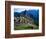 Llama Rests Overlooking Ruins of Machu Picchu in the Andes Mountains, Peru-Jim Zuckerman-Framed Photographic Print