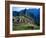 Llama Rests Overlooking Ruins of Machu Picchu in the Andes Mountains, Peru-Jim Zuckerman-Framed Photographic Print