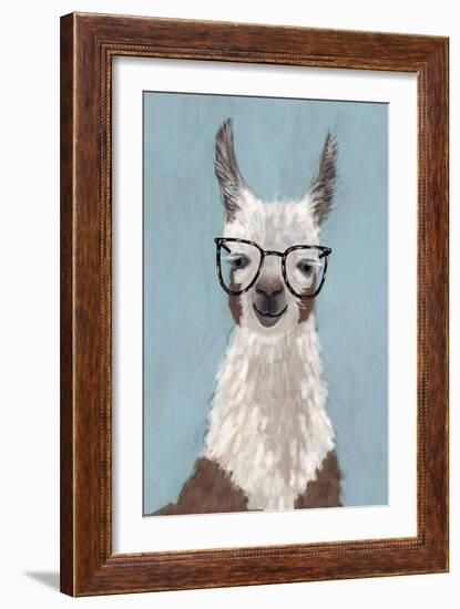 Llama Specs I-Victoria Borges-Framed Premium Giclee Print