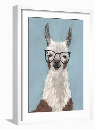 Llama Specs I-Victoria Borges-Framed Premium Giclee Print