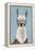 Llama Specs I-Victoria Borges-Framed Stretched Canvas