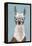 Llama Specs I-Victoria Borges-Framed Stretched Canvas