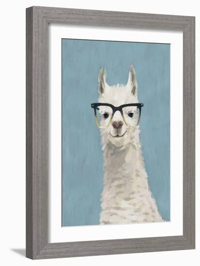 Llama Specs II-Victoria Borges-Framed Art Print