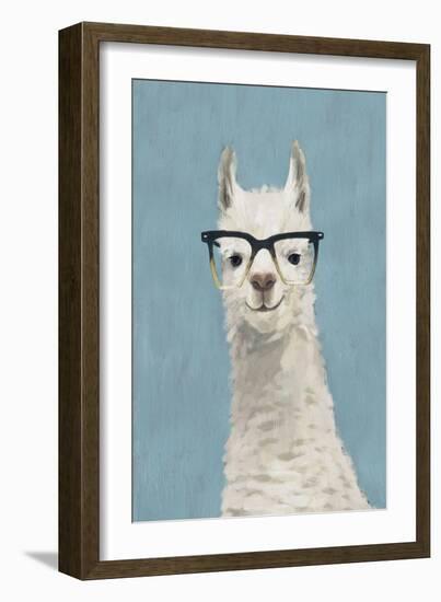 Llama Specs II-Victoria Borges-Framed Art Print