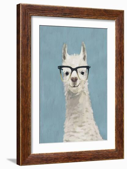 Llama Specs II-Victoria Borges-Framed Art Print