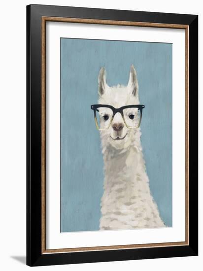 Llama Specs II-Victoria Borges-Framed Art Print