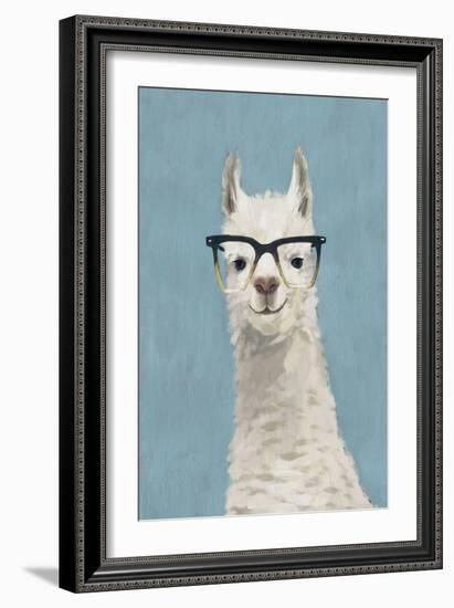 Llama Specs II-Victoria Borges-Framed Art Print