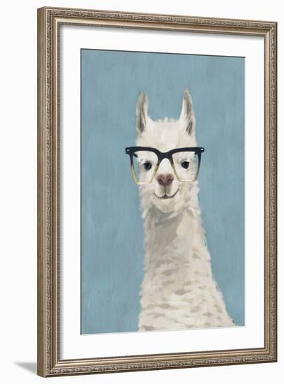 Llama Specs II-Victoria Borges-Framed Premium Giclee Print