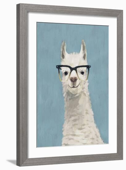 Llama Specs II-Victoria Borges-Framed Premium Giclee Print
