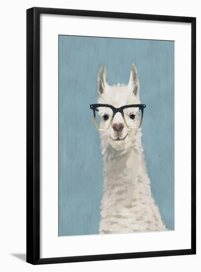 Llama Specs II-Victoria Borges-Framed Premium Giclee Print