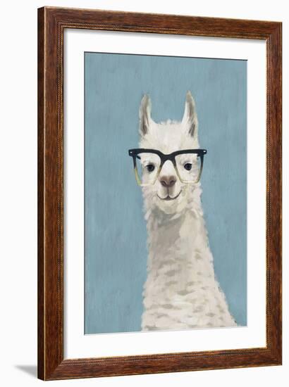 Llama Specs II-Victoria Borges-Framed Premium Giclee Print