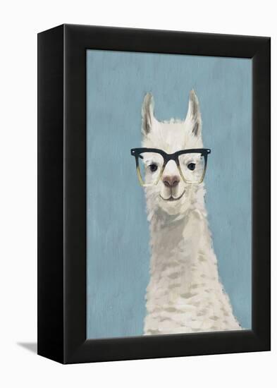 Llama Specs II-Victoria Borges-Framed Stretched Canvas