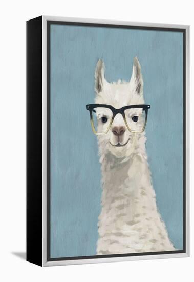 Llama Specs II-Victoria Borges-Framed Stretched Canvas