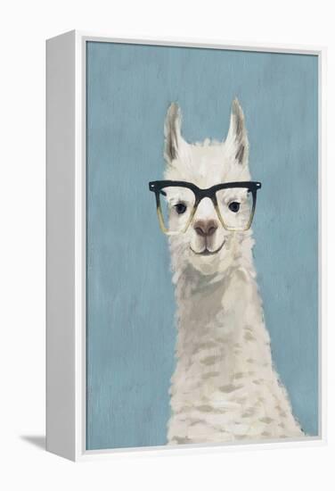 Llama Specs II-Victoria Borges-Framed Stretched Canvas