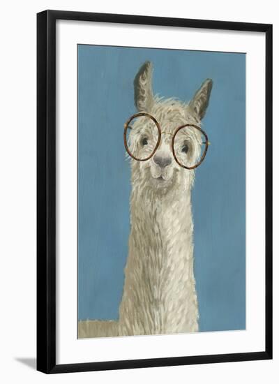 Llama Specs III-Victoria Borges-Framed Art Print