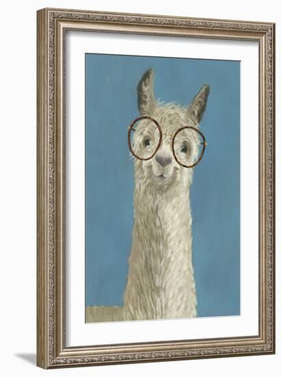 Llama Specs III-Victoria Borges-Framed Premium Giclee Print