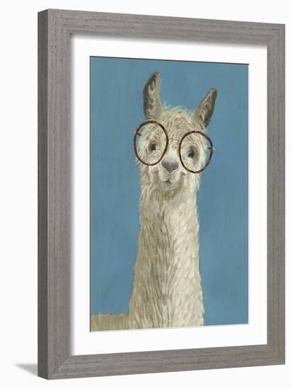 Llama Specs III-Victoria Borges-Framed Premium Giclee Print